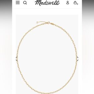 Madewell Paperclip Chain Necklace